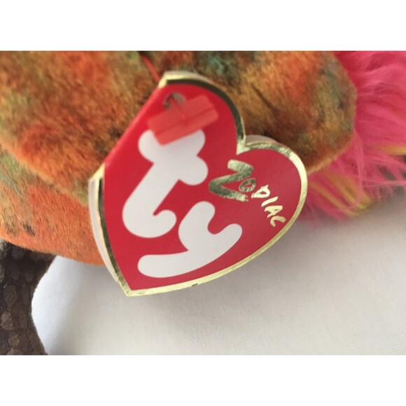 Ty Beanie Baby ROOSTER - Chinese Zodiac Collectible Plush Farmhouse Decor - Picture 5 of 5